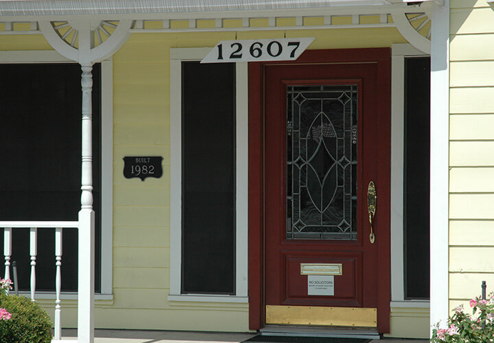 Front entrance of Houston dental office