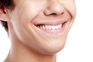 man's perfect smile