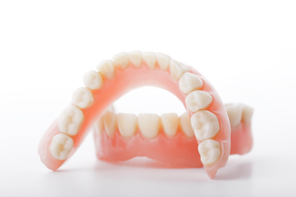 dentures and denture adhesive